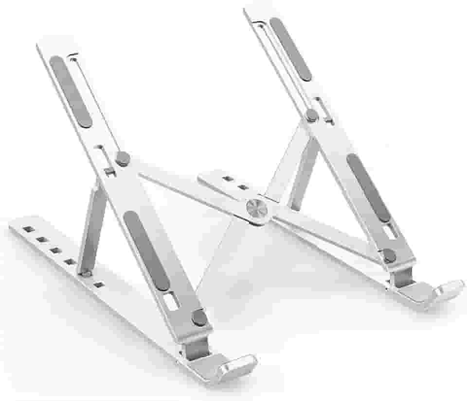 Suporte Para Notebook E MacBook em Alumínio com Altura Ajustável