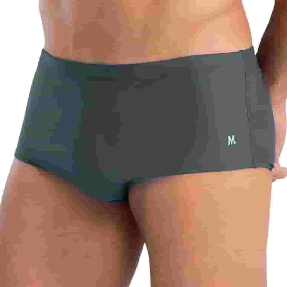 Sungão de Praia Mash Natação Lycra Xtra® Resistente ao Cloro UV 50+ Lisa Masculina Verão