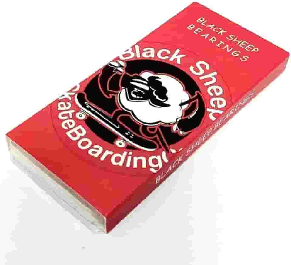 Rolamento Para Skate Importado de Precisão Black Sheep Red