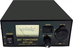 SKY TOPPOWER Fonte de Alimentação de Bancada 13,8 V 30A, Conversor Ac-Para-Dc de Bancada de Laboratório Doméstico Regulado por Dc Analógico para Rádio Amador/Cb/Ham, com Soquete de Isqueiro de Carro,