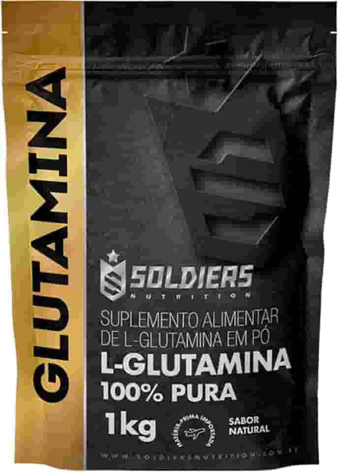 L-Glutamina 1kg - 100% Pura Importada - Soldiers Nutrition