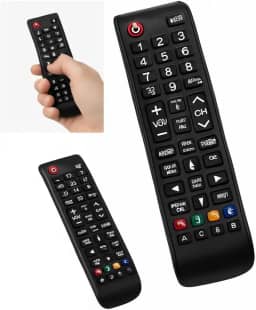Controle Remoto Universal Premium – Compatível com TVs Samsung Smart, LED, LCD e 3D, Fácil Configuração e Alcance 10m