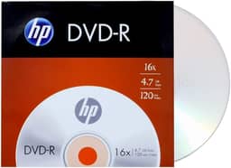 Dvd-R Hp Gravável Envelope, Cis, 46.3020, Prata
