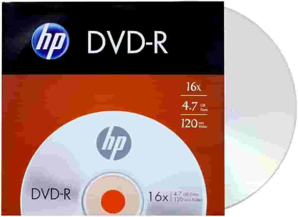 Dvd-R Hp Gravável Envelope, Cis, 46.3020, Prata
