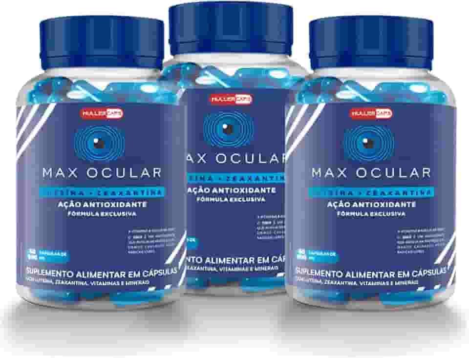 MAX OCULAR - TRATAMENTO PARA VISÃO EMBAÇADA 3 POTES