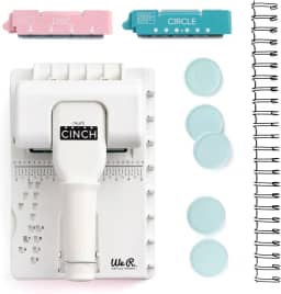 Encadernadora Multi Cinch We R - Incluso Cartucho Furo Disco e Redondo