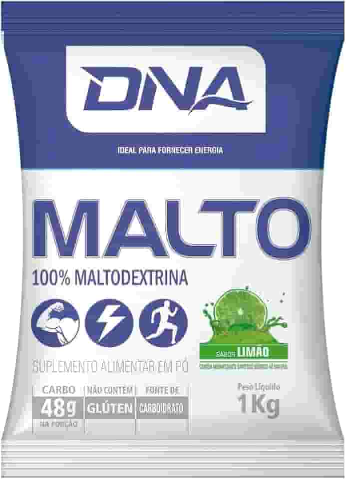 Malto Dextrina 1kg Sabor Limão - Dna Suplementos