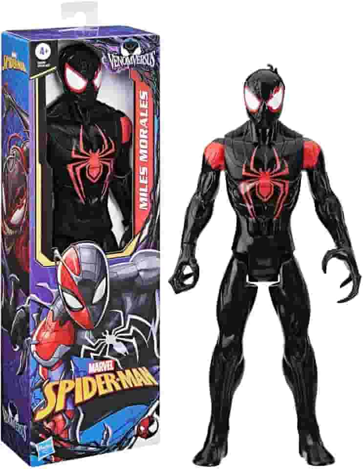 Marvel Homem-Aranha VenomVersus Titan Hero Series Figura do Miles Morales