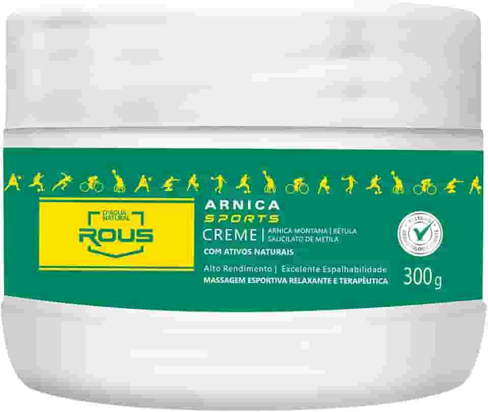 Arnica Sports Creme, D'agua Natural, 300 g