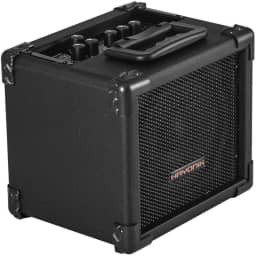 HAYONIK, Amplificador/Cubo Para Guitarra, 20W RMS, Alto Falante 6', Overdrive e Clean, Saída Para Fone de Ouvido, Equalizador Grave e Agudo, HG20
