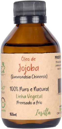 Óleo Vegetal de Jojoba 100% Puro e Natural 100ml
