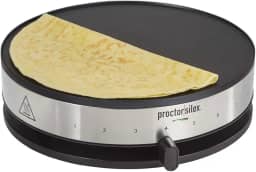 Proctor Silex 38400 Máquina de Crepe Elétrica, Chapa e Espátula de 33 polegadas