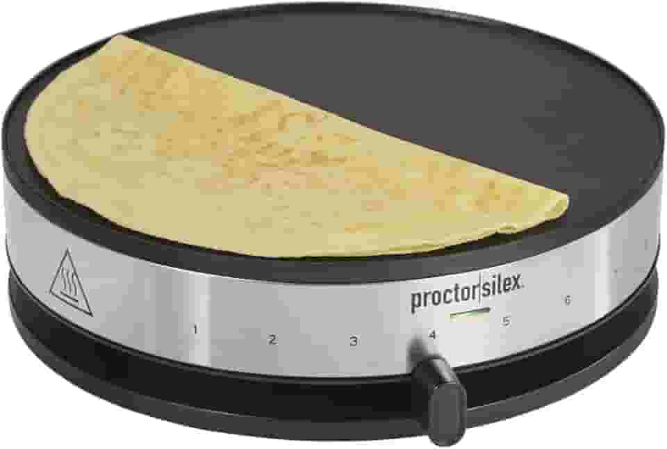 Proctor Silex 38400 Máquina de Crepe Elétrica, Chapa e Espátula de 33 polegadas