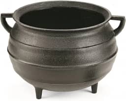 Caldeirão Ferro Tradição Tripé 10 Litros S/Tampa - Panela Mineira