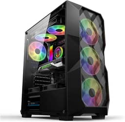 PC Gamer Hertz® Ryzen 5 5600G, Radeon™ Graphics Vega 7, 16GB Ram, SSD 240GB, Gabinete c/ 3x Fans RGB