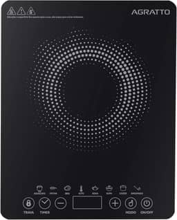 AGRATTO COOKTOP INDUCAO ACKI01I-02 PRETO 1 BOCA 2000W 220V