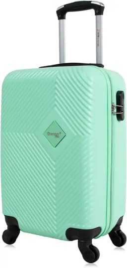 Mala de viagem bordo pequena 10kg Zug Swiss Move Verde