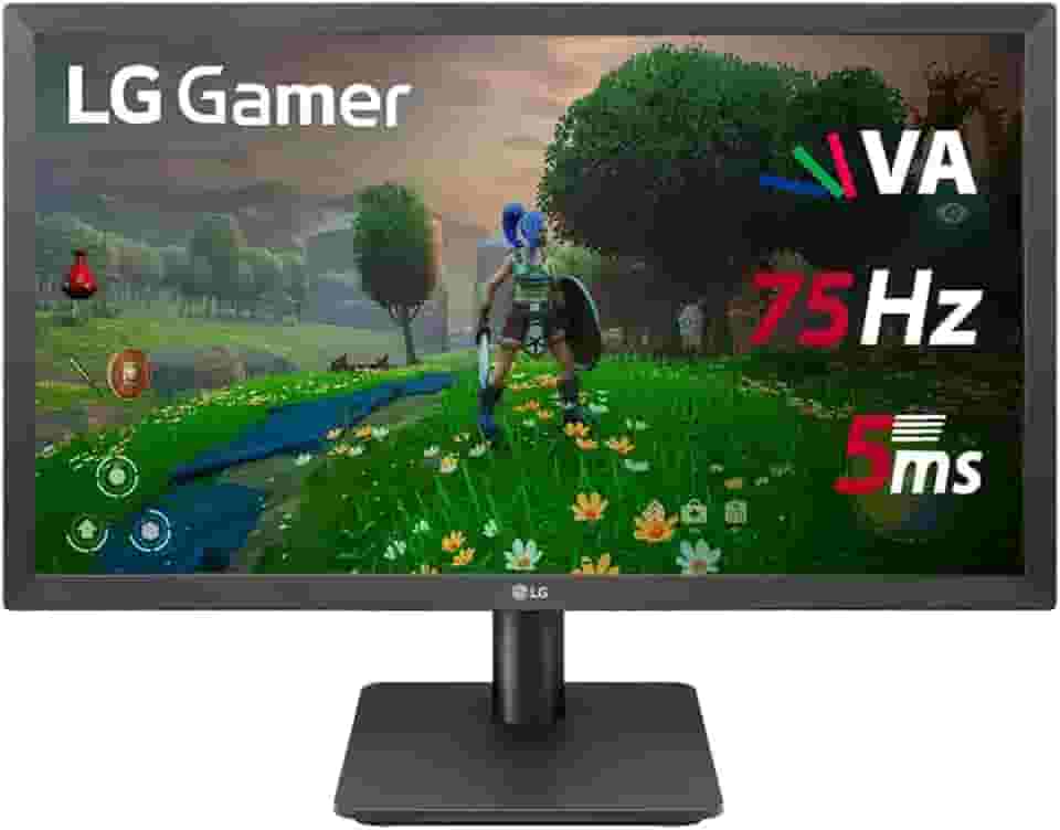 Monitor LG 21.5 Gamer Full HD, 75Hz, 5ms, HDMI, FreeSync - 22MP410