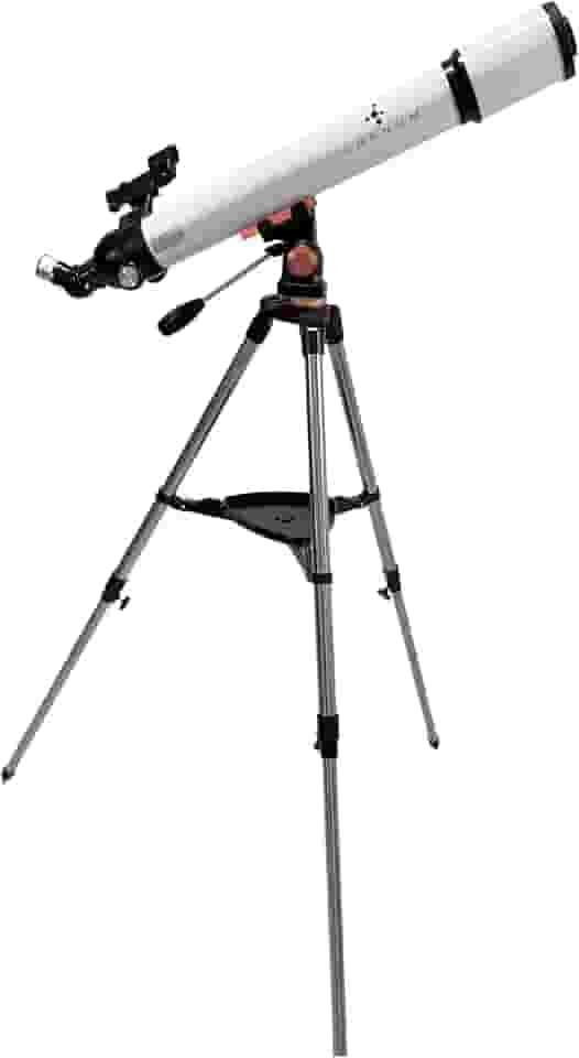 Telescópio Refrator 70/700mm Luneta 70mm Uranum Atena 2 Ver Detalhes Crateras Lua Planetas Observação Astronômica Espaço Universo