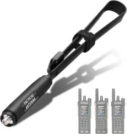 Baofeng Antena Dual Band VHF UHF 144/4300MHz 48.0 cm antena de rádio amador fêmea CS tática SMA para Baofeng UV-32 DM-32 Handheld Ham rádio bidirecional Walkie Talkie