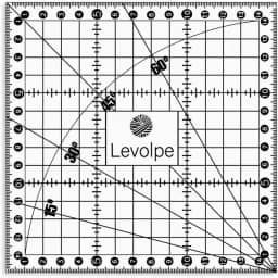 Régua 15x15 cm Acrílico para Patchwork e Costura Criativa