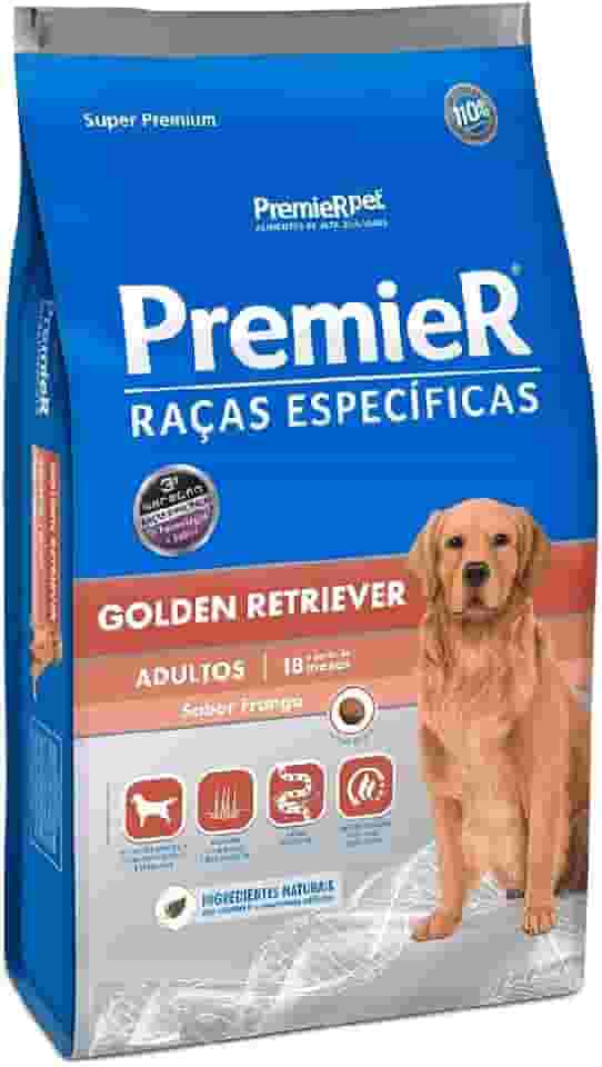 PremieR Pet Ração Seca para Cães de Raças Específicas Golden Retriever Adultos 12kg