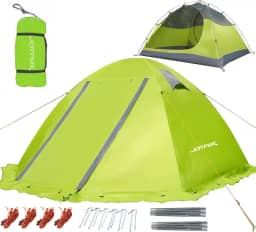 JOYFOX Barraca de Camping 3 Pessoas RAINFLY Alumínio Ultralight Upf 50 Coluna D'água de 3000mm