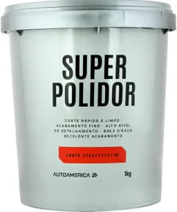 Super Polidor Massa De Polir Base De Água 1kg Autoamerica