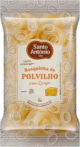 SANTO ANTONIO ALIMENTOS BISCOITO ROSQUINHA POLVILHO TRADICIONAL PCT 70G