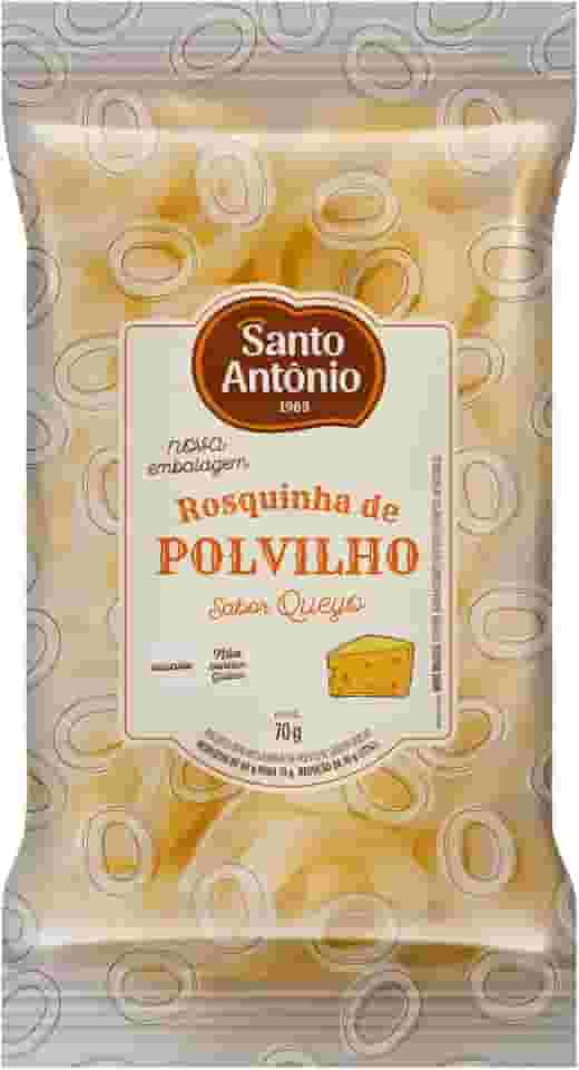SANTO ANTONIO ALIMENTOS BISCOITO ROSQUINHA POLVILHO TRADICIONAL PCT 70G
