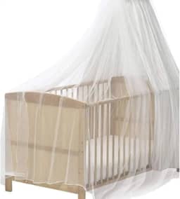 Mosquiteiro Berço Bebê Teto Rede Tela Mosquiteira Véu Tule Cama Cortinado