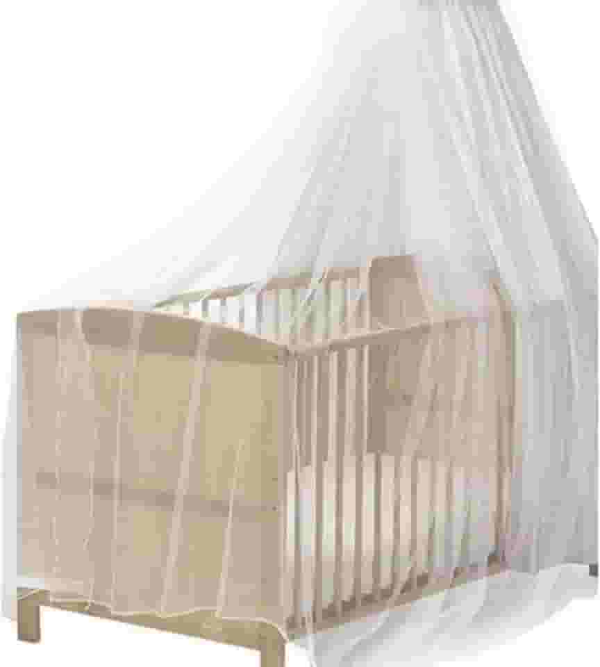 Mosquiteiro Berço Bebê Teto Rede Tela Mosquiteira Véu Tule Cama Cortinado