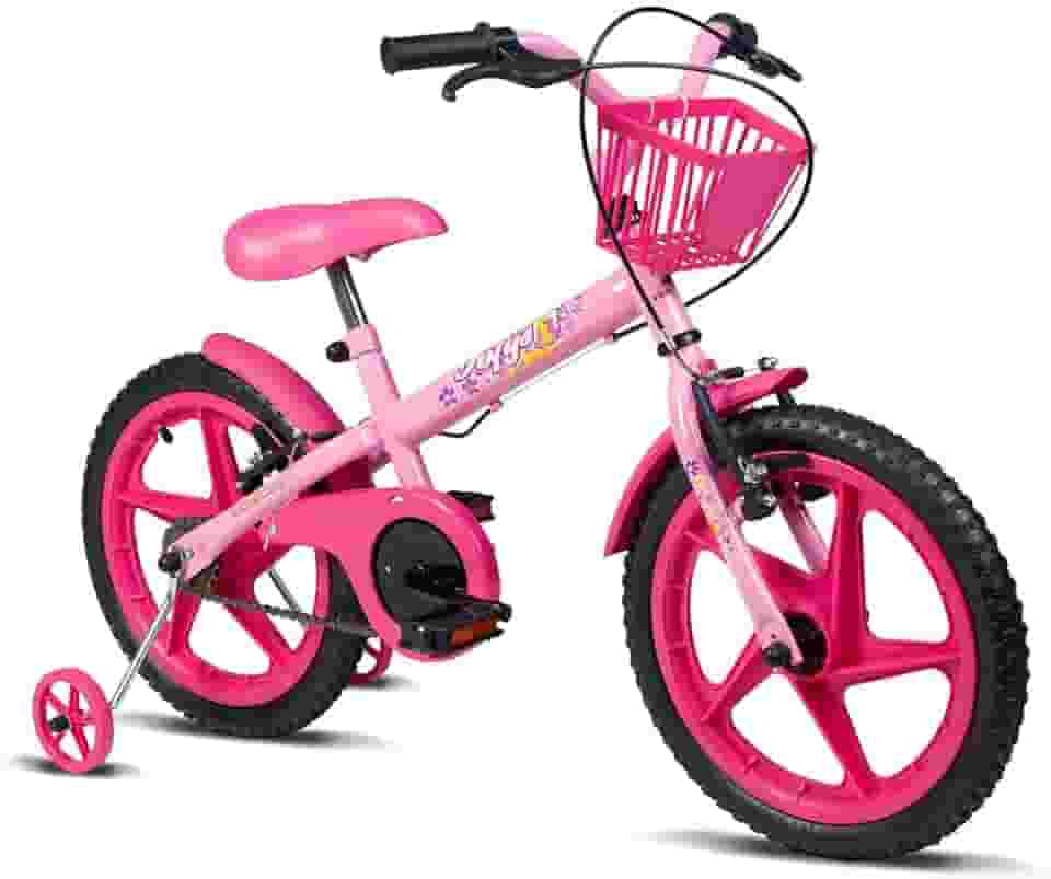Bicicleta Infantil Verden Fofys - Aro 16 com cestinha e rodinhas