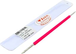 Palito em Inox para Manicure na cor Rosa Isis Cutelaria Podologia Unhas Duplo
