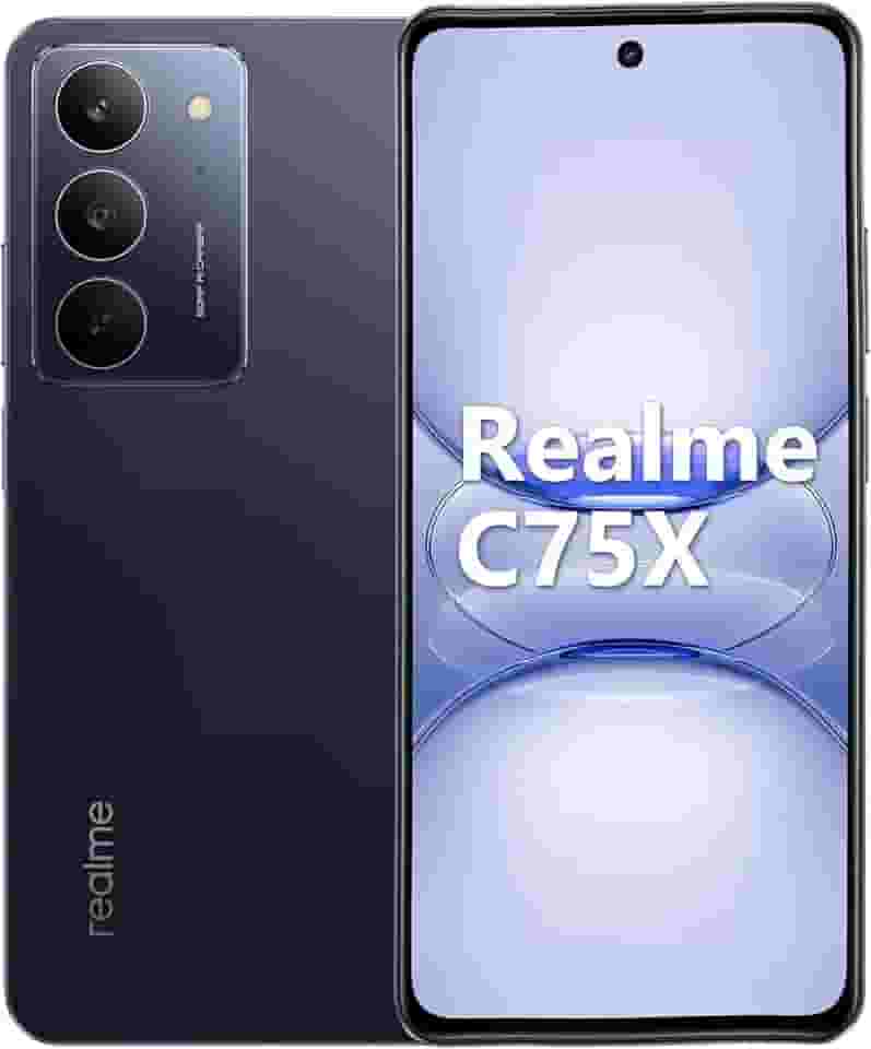 Celular Realme C75x 128gb 6gb Ram Nfc Ip69 Cor Azul, RMX5020