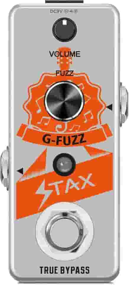 Stax Pedal De Efeito Fuzz Analógico Para Guitarra, Pedais G-Fuzz, Som Vintage Suave
