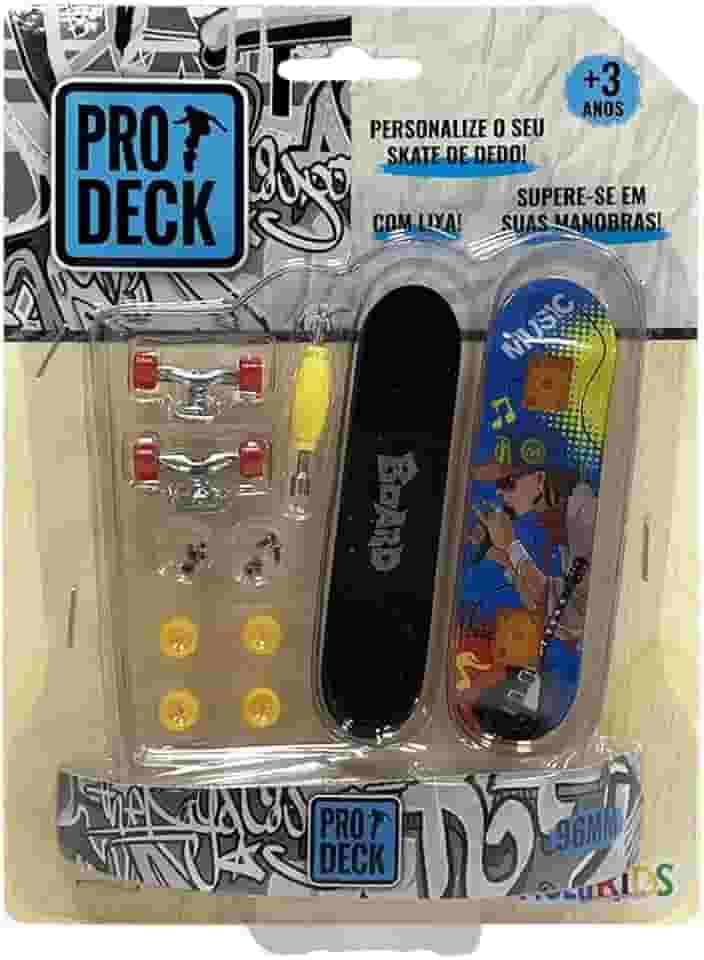 Prodeck Skate de Dedo Personalizável 1Pc Multikids - BR1803