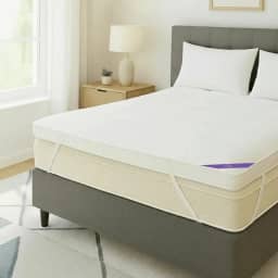 Pillow Top King Premium Confort PLUS,10cm Altura 400 fios, Lavável em Máquina 195x200x10cm