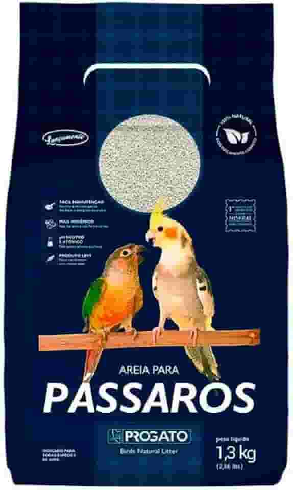 Areia Higiênica para Pássaros - 1,3kg