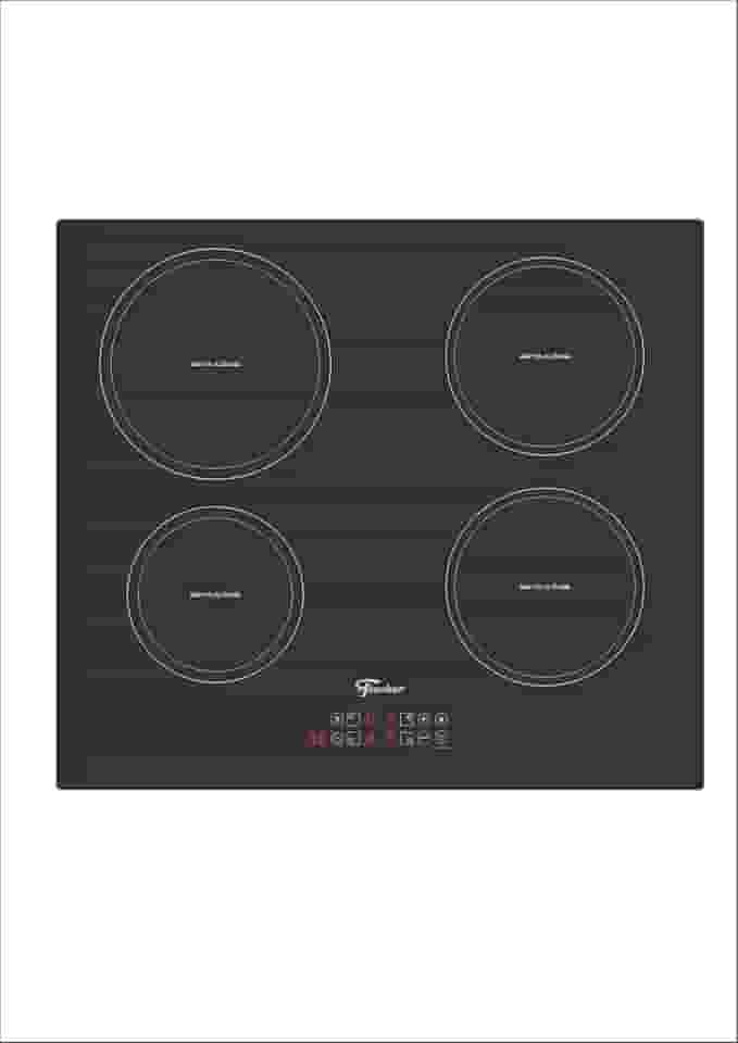 FISCHER COOKTOP DE INDUÇÃO 4 BOCAS MESA VITROCERÂMICA TOUCH 220V 33243-89825