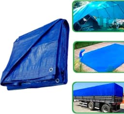 Lona Reforçada Polietileno Impermeável 100 Micras - 3x2m