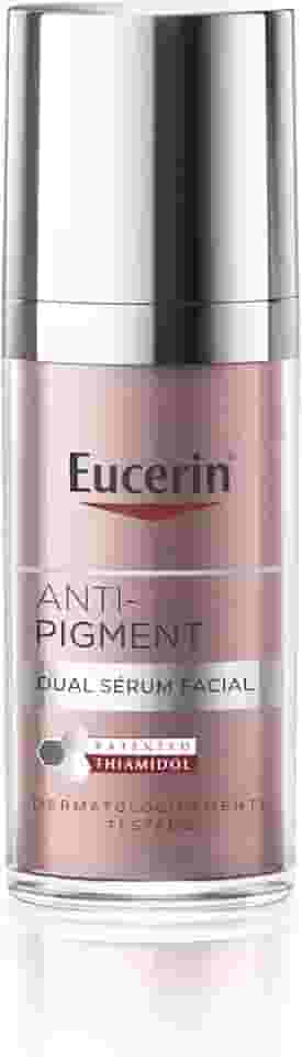 EUCERIN Dual Sérum Facial Antimanchas e Anti-idade 30ml, Anti-Pigment, Clareador, Thiamidol, Ácido Hialurônico