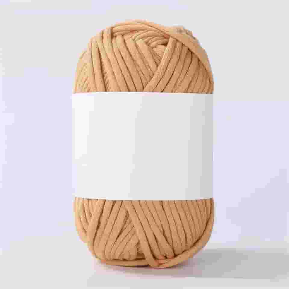 Fio fácil de usar, crochê e tricô para iniciantes com pontos fáceis de ver