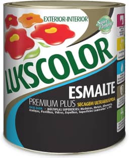 Tinta Esmalte Bri Lukscolor Base Água Branco 900ml