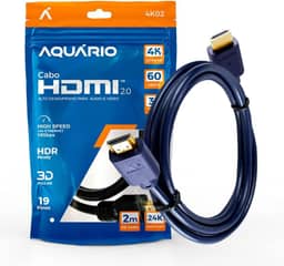 CABO HDMI 2.0 4K 3D 19 PINOS - 2 METROS