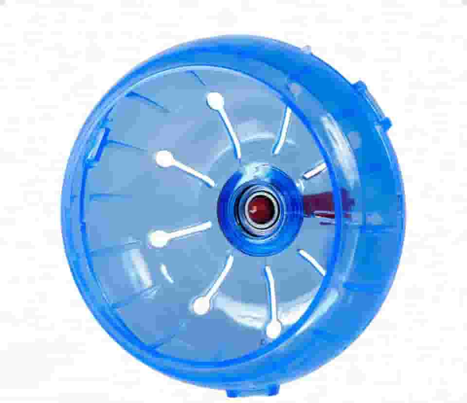 Roda de Exercício Para Hamster Com Rolamento(Azul)