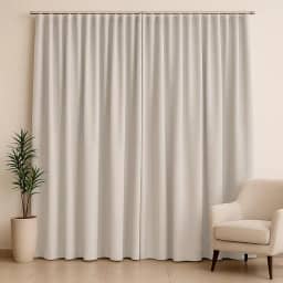 Cortina Basic Blackout Tecido Corta Luz 3,00x2,50m para Trilho Suiço 2m (Branco)