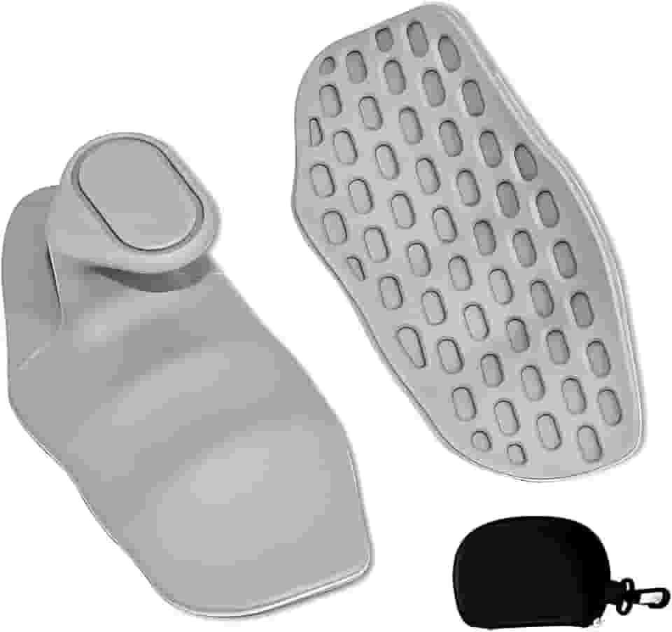 Luva Academia Feminina e Masculina – Grip Crossfit, Luva de Musculação com Protetor Palmar, Antiderrapante, Ideal para Treino, Academia, Crossfit e Exercícios Luvas de Borracha Com Estojo