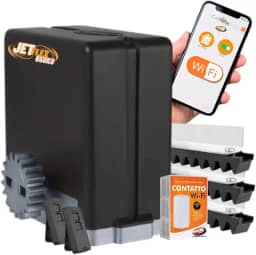 Motor De Portão Dz Stark 650kg Jetflex Wifi Ppa 2tx 3,5m