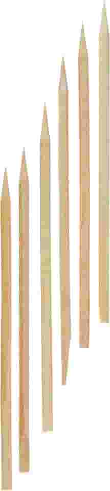 Marco Boni Cartela Com 06 Palitos Para Manicure Pequeno 6006 Bege